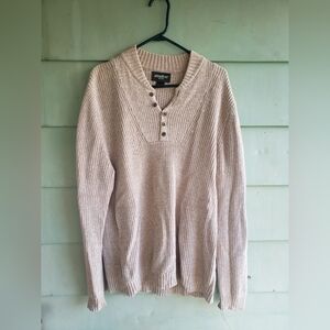 Eddie Bauer Henley Turtleneck Sweater